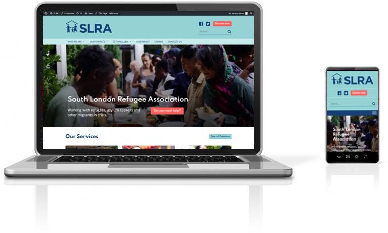 SLRA website screen capture